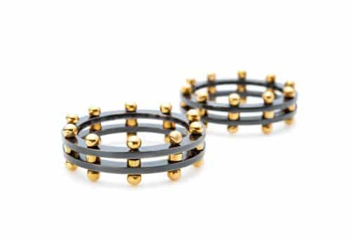 Verighete tantal și aur TAU 47