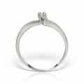 Inel de logodnă aur 18 kt cu diamant I 017L