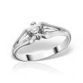 Inel de logodnă aur 18 kt cu diamant I 070L