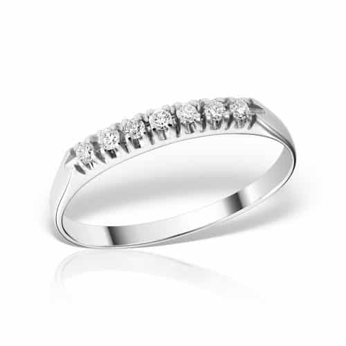 Inel aur 14 kt cu diamante I 104L
