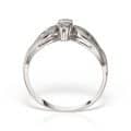 Inel aur 14 kt cu zirconia I 545S