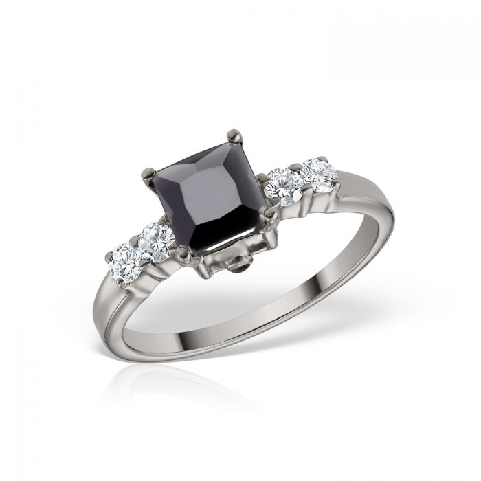 Inel de logodnă din aur 14 kt cu zirconia diverse culori I 636S