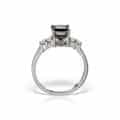 Inel de logodnă din aur 14 kt cu zirconia diverse culori I 636S