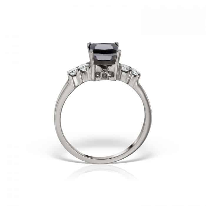 Inel de logodnă din aur 14 kt cu zirconia diverse culori I 636S