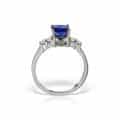 Inel de logodnă din aur 14 kt cu zirconia diverse culori I 636S