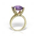 Inel aur 14 kt cu ametist I S17C.1