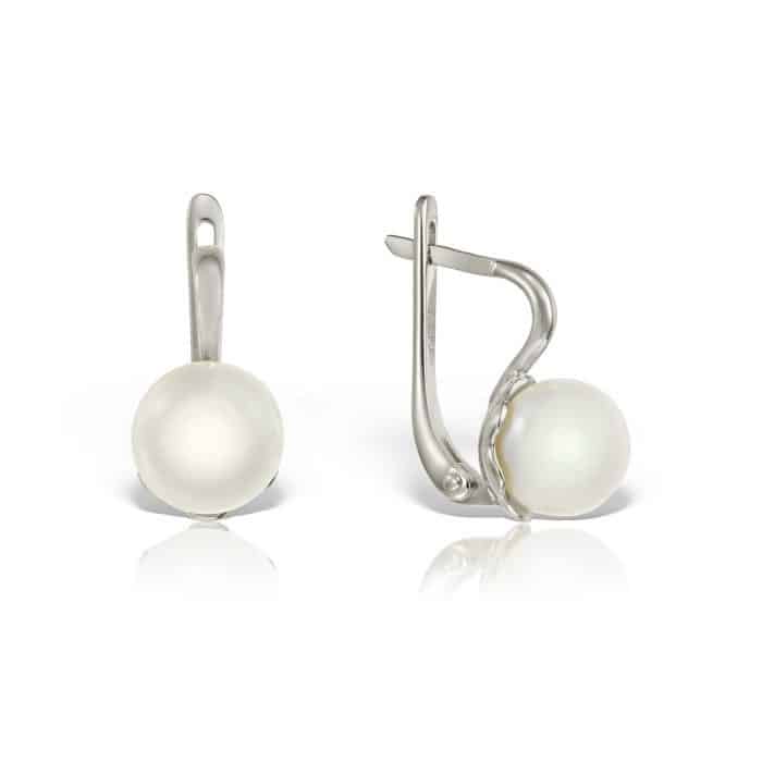 Cercei cu perle, aur 14 kt, C S14C