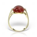 Inel aur 14 kt cu carneol I 06C.4