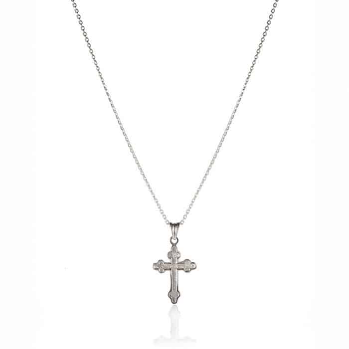 Pandantiv P 117S, aur 14 kt, cruciuliță ortodoxă
