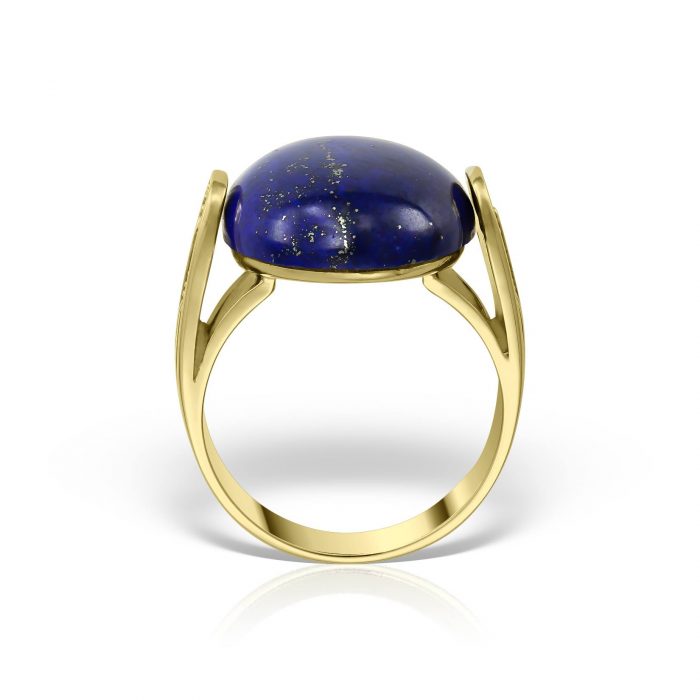 Inel aur 14 kt cu Lapis Lazuli I 10C.5