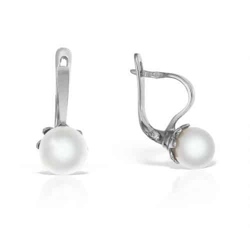 Cercei cu perle, aur 14 kt, C S16C