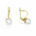 Cercei cu perle, aur 14 kt, C S16C