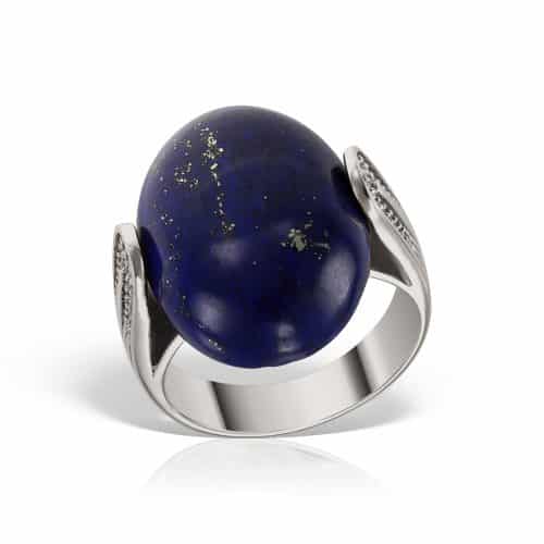 Inel aur 14 kt cu Lapis Lazuli I 10C.5