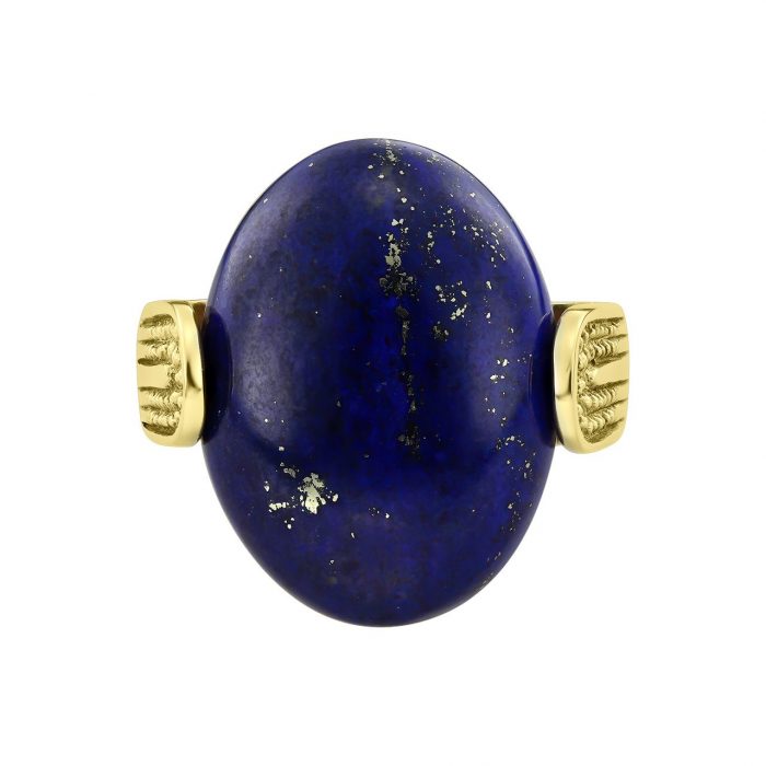 Inel aur 14 kt cu Lapis Lazuli I 10C.5