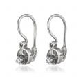 Cercei cu diamante pentru copii, aur 14 kt, C 011L