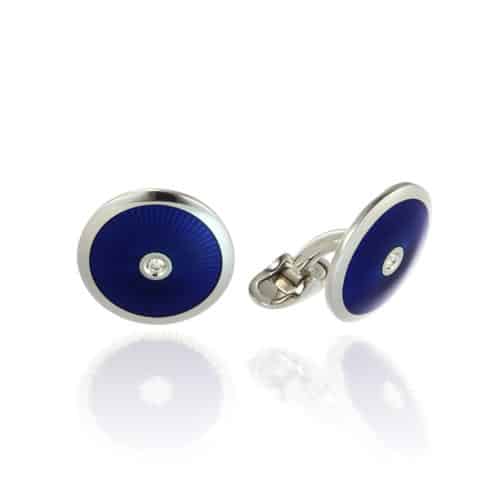 Butoni aur 18 kt cu diamante GL.6224, colecția Gianni Lazzaro