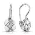 Cercei aur copii ,14 kt, pietre zirconia, C 269S