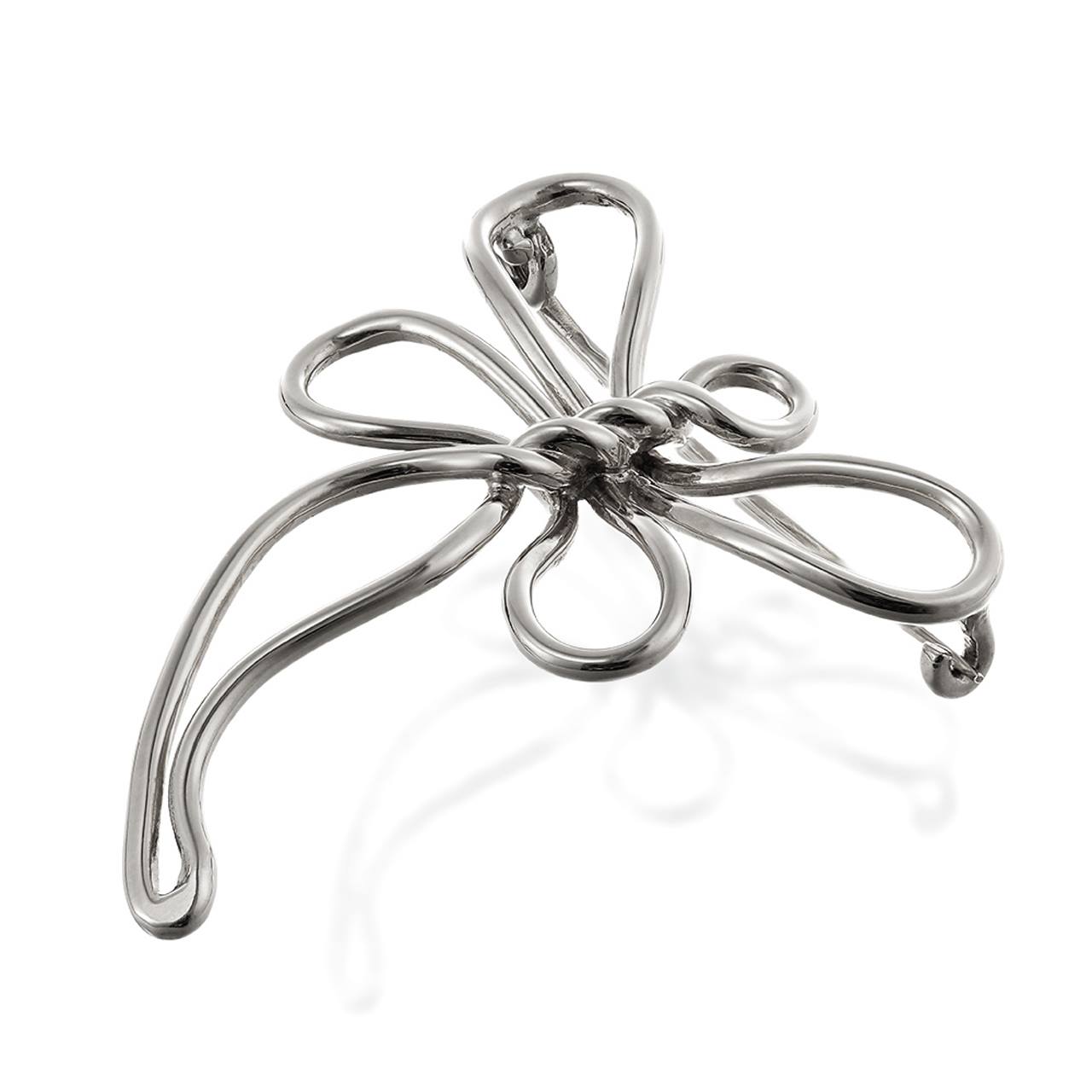 Broşă 04C, aur 14 kt, perlă