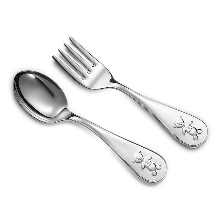 Set Linguriţă şi Furculiţă Argint Ursuleţ AR.6341/AR.6340