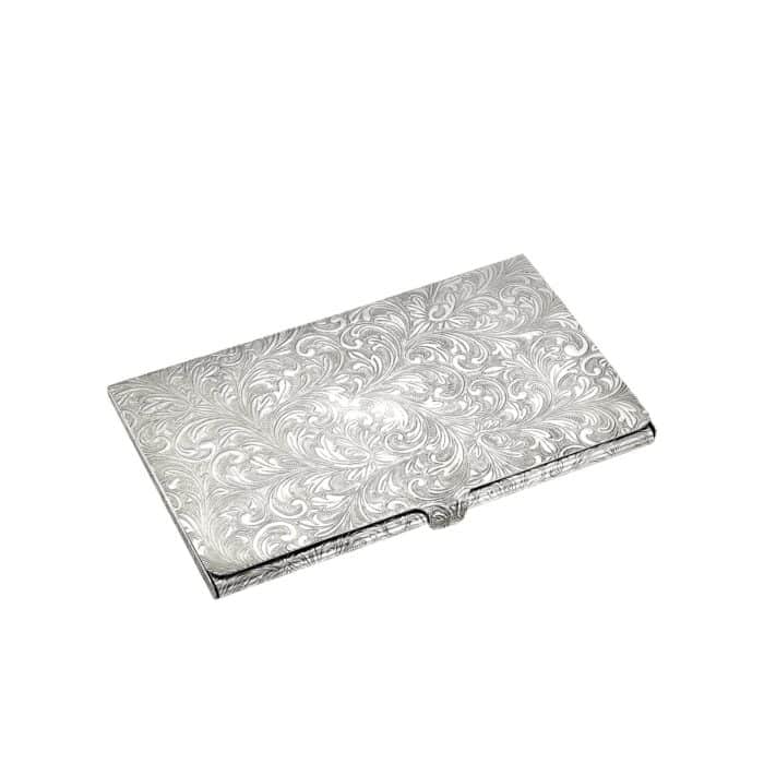 Portcard cizelat din argint AR.2192