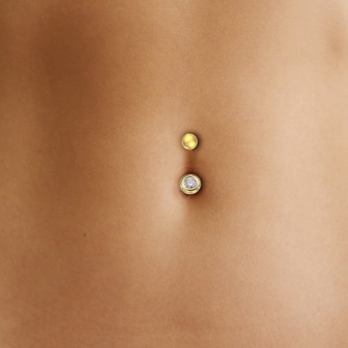Piercing aur 14 kt buric MP.11
