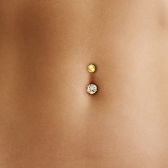Piercing aur 14 kt buric MP.11