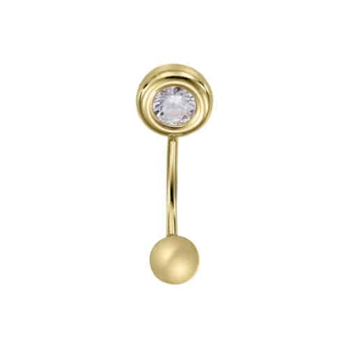 Piercing aur 14 kt buric MP.11