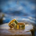 Verighete tradițional spirituale Inima, COD 1/2, aur 14 kt, colecția Festin