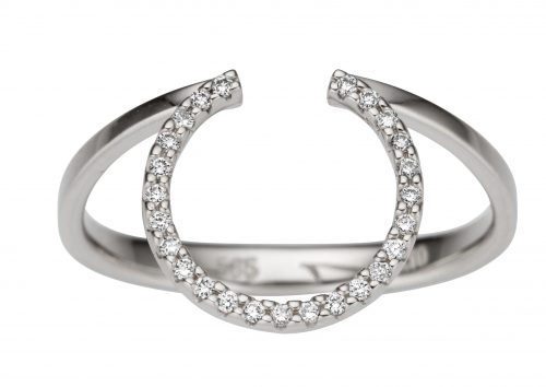 Inel aur alb 14 kt cu diamante BB.537179