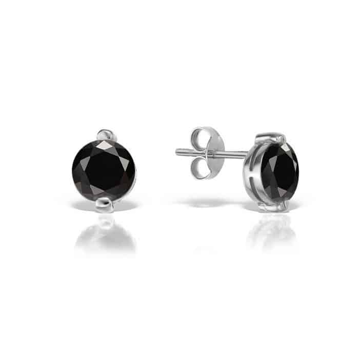 Cercei aur damă, 14 kt, zirconii diverse culori, C 263S