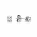 Cercei de damă din aur 14 kt cu zirconii diverse culori C 224S