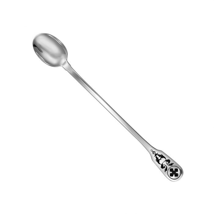 Linguriţă împărtășanie din argint cu model spice de grâu AR.6163-CD.1