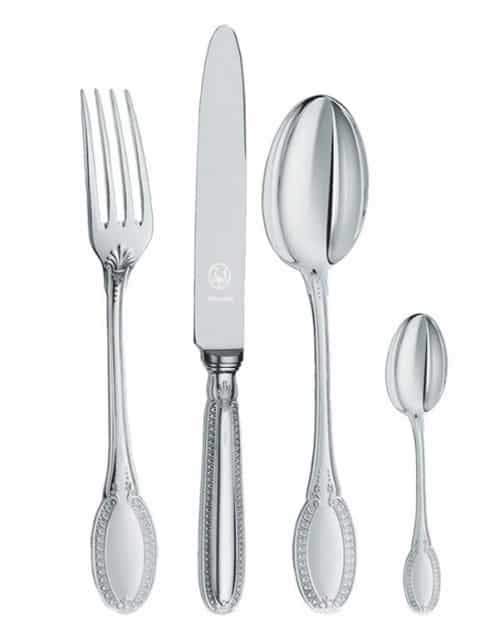 Set tacâmuri din argint 925%, Sterling Silver, stil Impero / Floreale