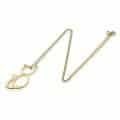 Colier aur 14 kt cu pisica P 150S