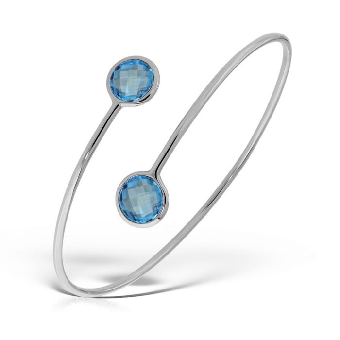 Brăţară cu topaz, aur 14 kt, 01C.4
