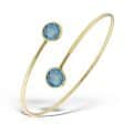 Brăţară cu topaz, aur 14 kt, 01C.4