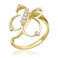 Inel aur 14 kt model fluture I 637S