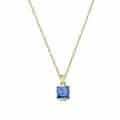 Pandantiv aur 14 kt cu zirconia P 60S
