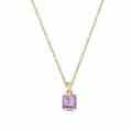Pandantiv aur 14 kt cu zirconia P 60S