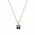 Pandantiv aur 14 kt cu zirconia P 60S
