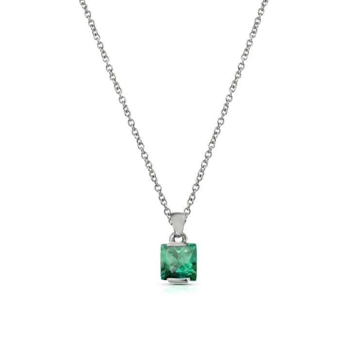 Pandantiv aur 14 kt cu zirconia P 60S