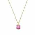 Pandantiv aur 14 kt cu zirconia P 60S