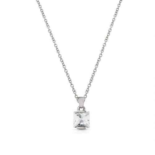 Pandantiv aur 14 kt cu zirconia P 60S