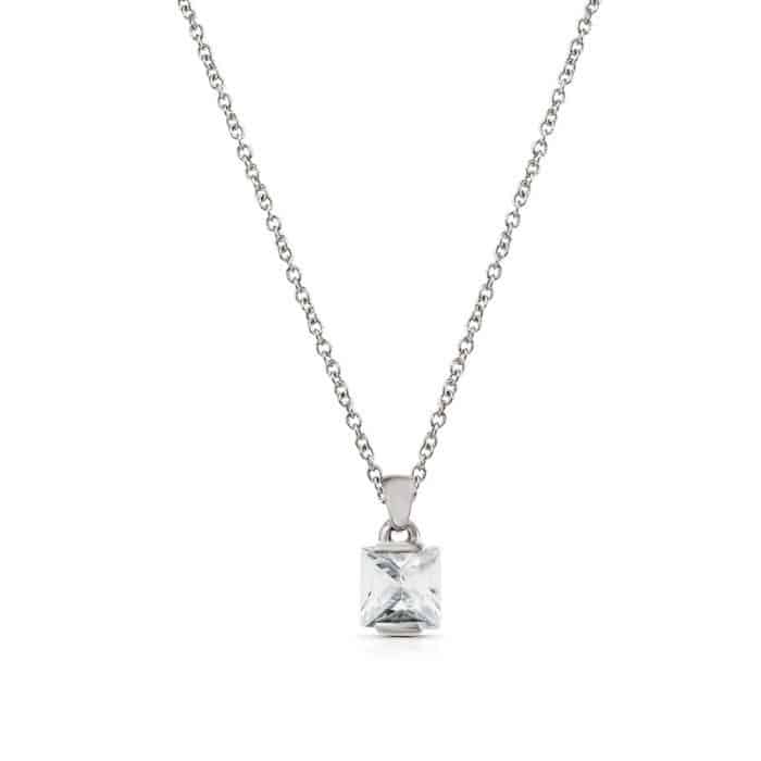 Pandantiv aur 14 kt cu zirconia P 60S