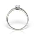 Inel de logodnă aur 14 kt cu diamant I 098L
