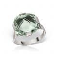 Pandantiv P S04C.2, aur 14 kt, ametist verde