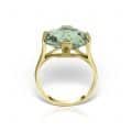 Pandantiv P S04C.2, aur 14 kt, ametist verde