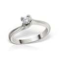 Inel de logodnă aur 18 kt cu diamant I 009L