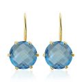 Pandantiv cu topaz, aur 14 kt,  P S11C.3