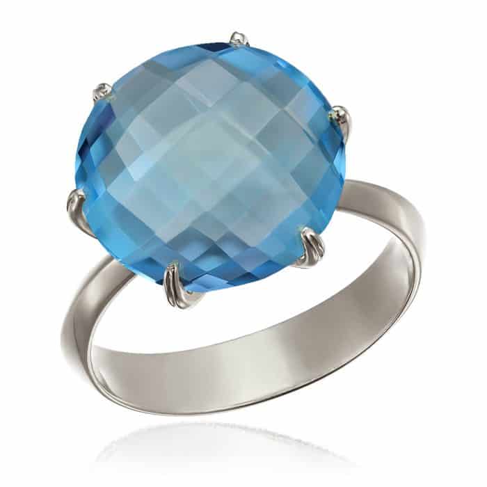 Pandantiv cu topaz, aur 14 kt,  P S11C.3